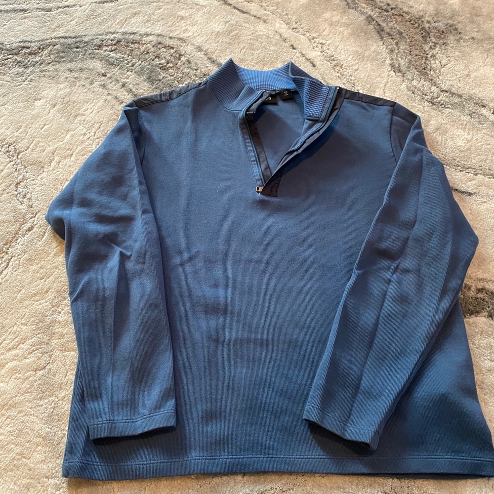 Hugo Boss Men’s Quarter Zip Sweater Size L